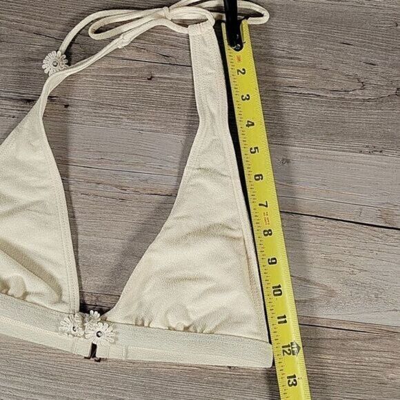 Juicy Couture Halter Bikini Top Sz S - Picture 6 of 9